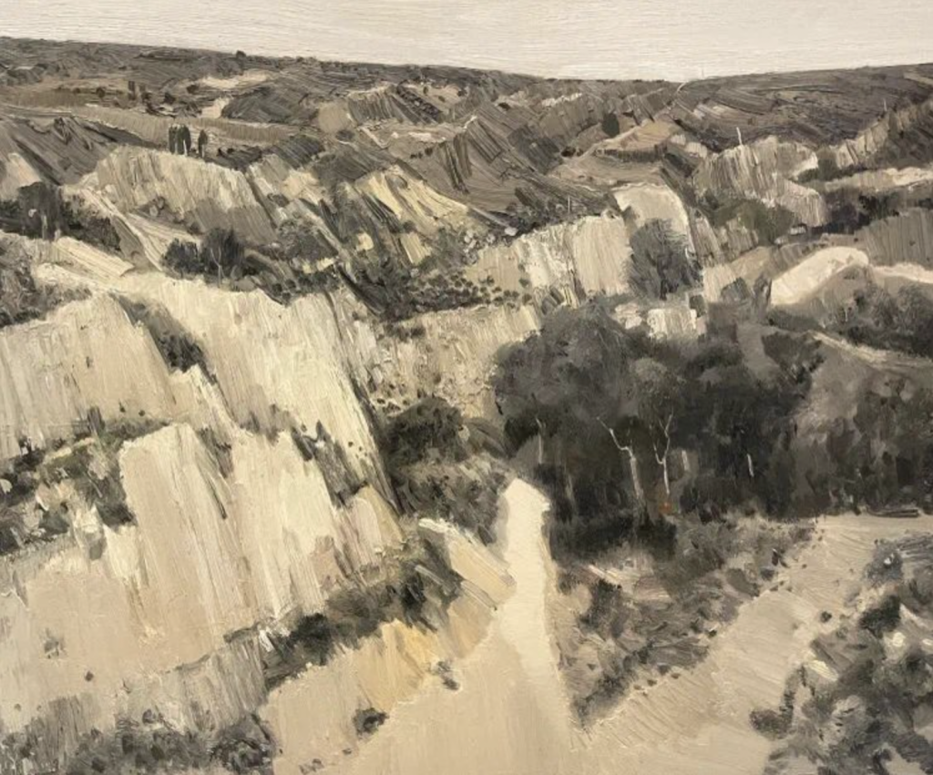 《塬上活之二》 李晓春，布面油画，150×180cm，2020年