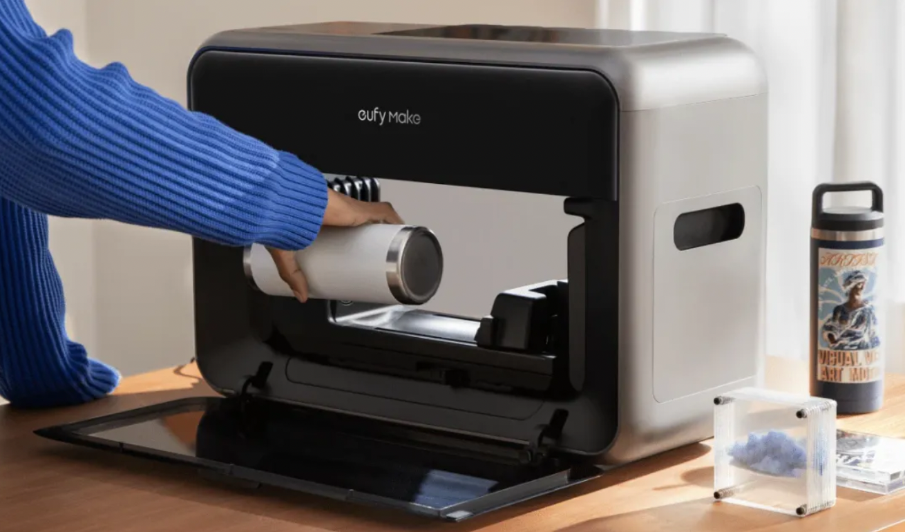 将 3D 纹理直接打印在各种物体上｜图片来源：eufyMake 官网