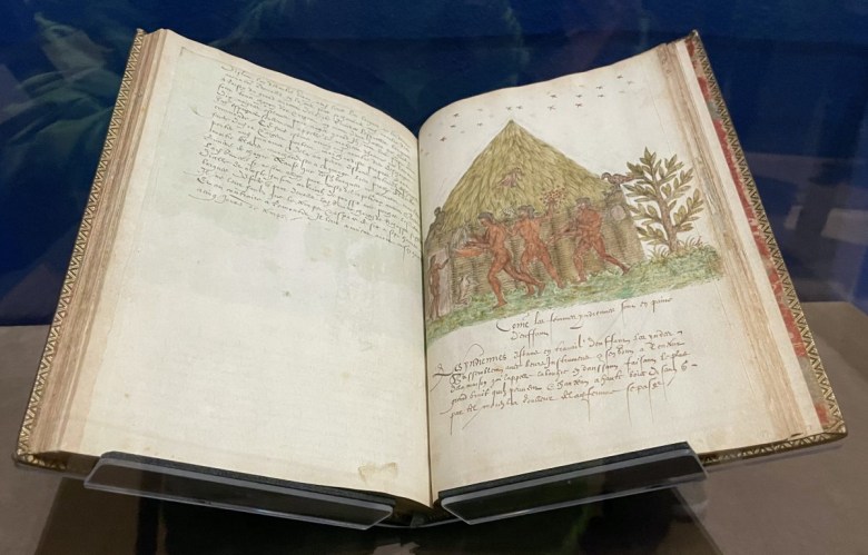 “Pregnancy Ritual，” in Natural History of the Indies (Caribbean or France (?)，c. 1586); Morgan Library & Museum