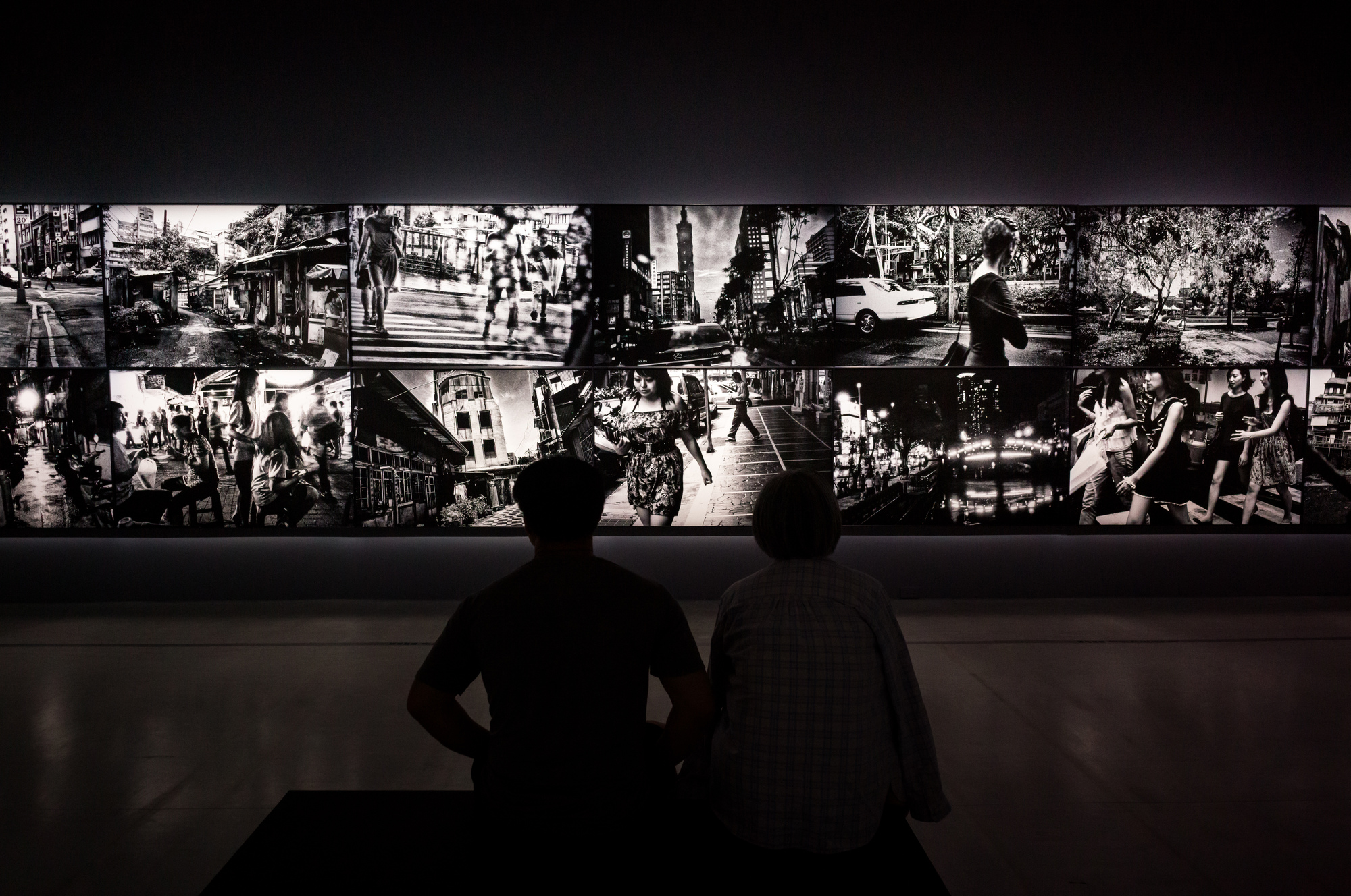 《記錄：台灣》，森山大道。（攝影／黃世澤）