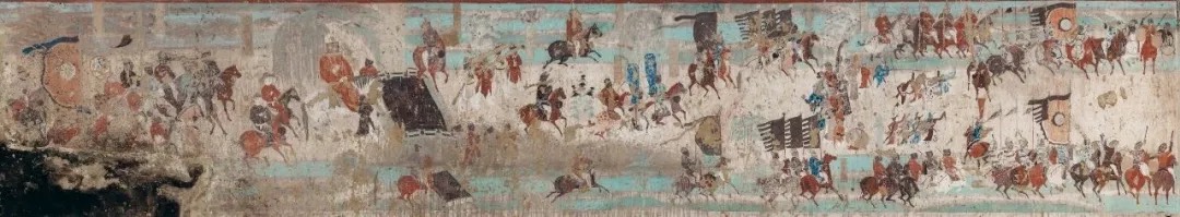 《张议潮统军出行图》(复制)晚唐