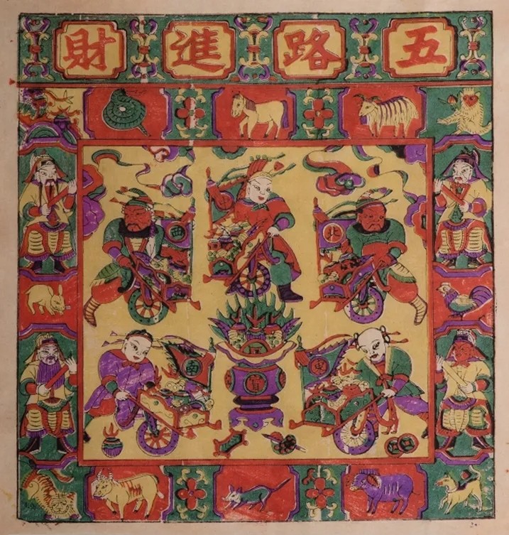 版上生华·肇启新元：京津冀木版年画展 本次展览汇集京津冀三地文博机构的120余件（套）木版年画及文物，呈现京津冀各个区域带有地域特色的年画风格和韵味。天津杨柳青年画具有精美典雅的艺术品位，河北武强年画则有着古拙粗犷、乡土气息浓厚的鲜明风格。