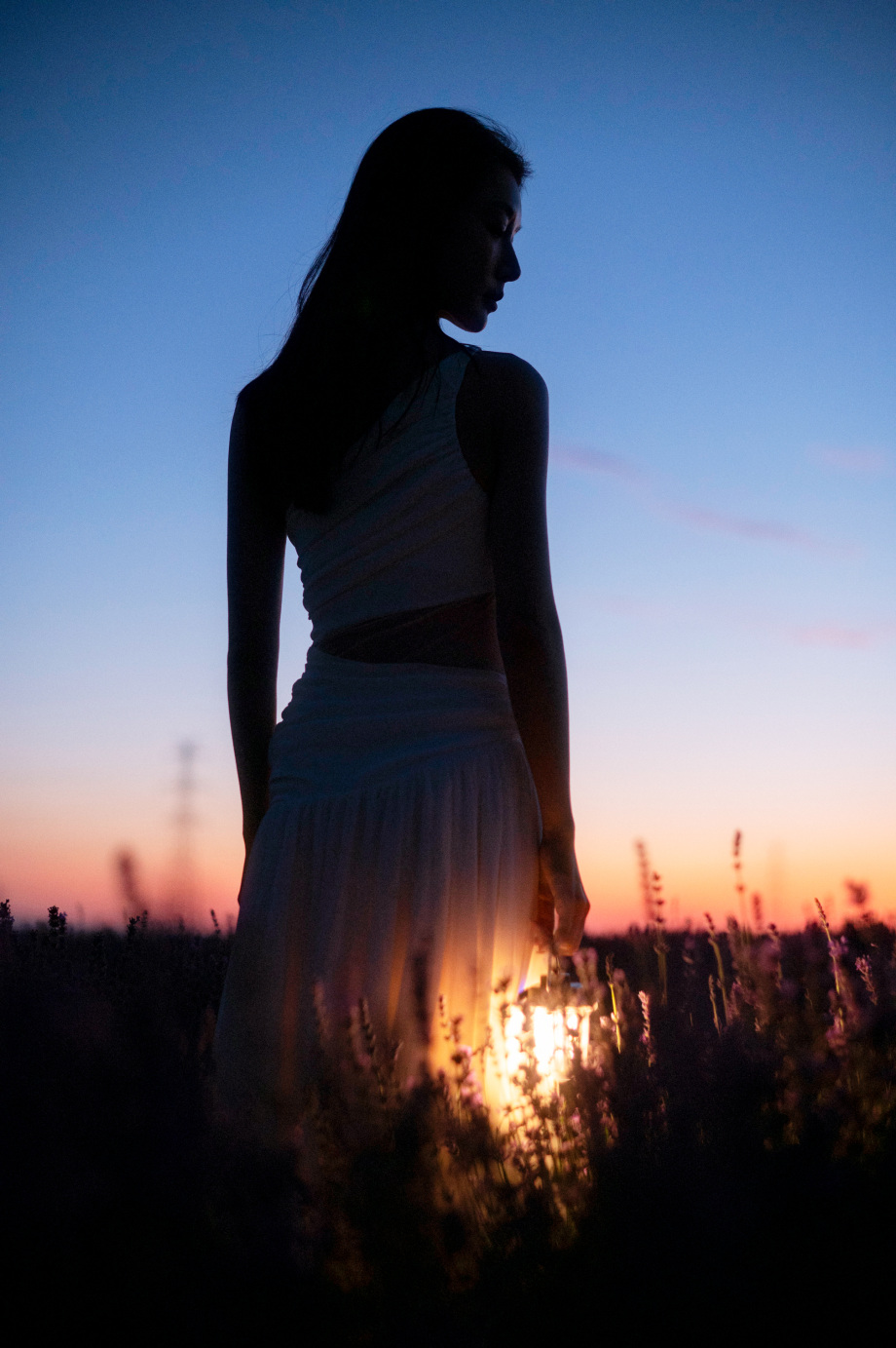 天空颜色最丰富的时候，是在太阳沉没之后
