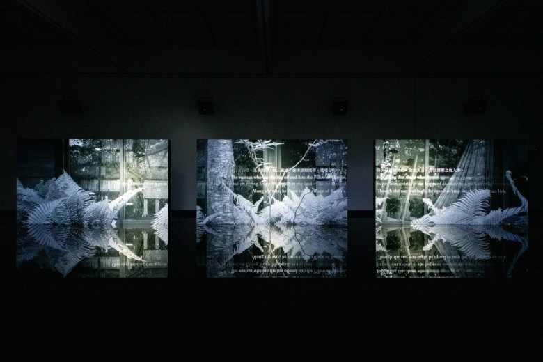 Ryuichi Sakamoto + Shiro Takatani，“TIME TIME” (2024) (©2024 KAB Inc.; photo by Kazuo Fukunaga)