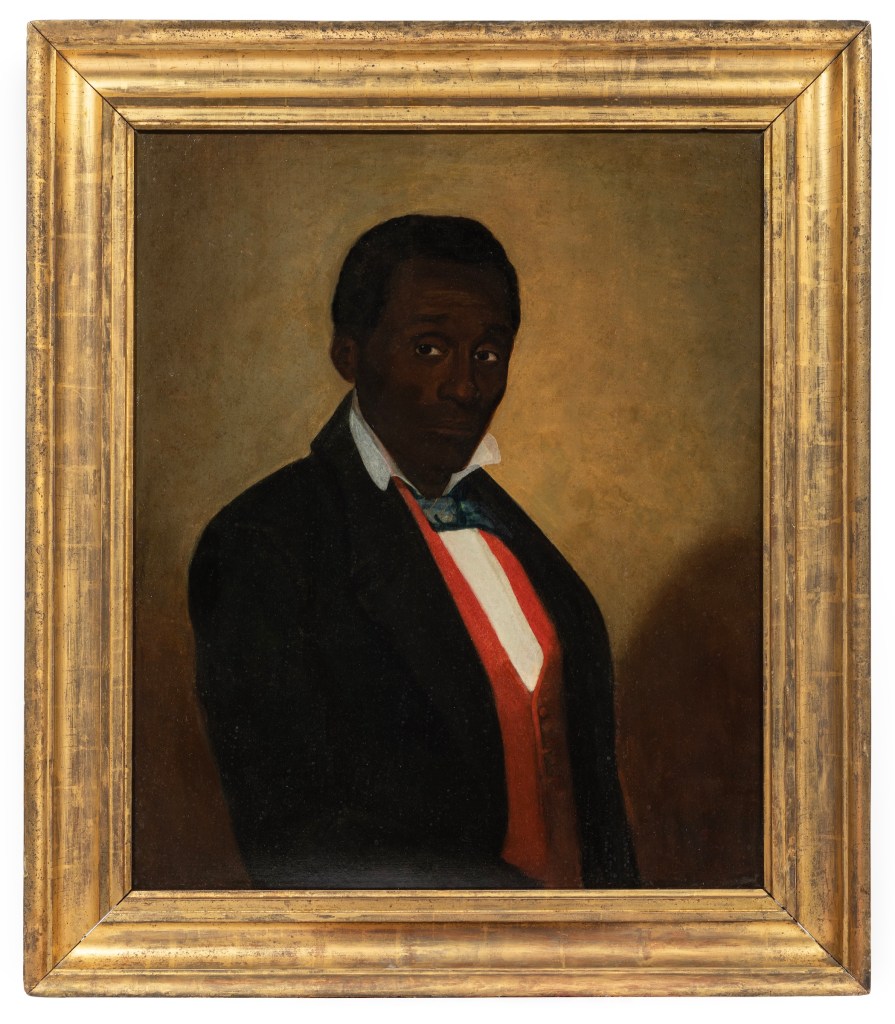 Attributed to the artist C.R. Parker，the 19th-century oil painting “Portrait of Frederick” (c. 1840) is thought to be one of two known portraits depicting enslaved individuals in Mississippi. It was acquired as a joint partnership between the Crystal Bridges museum and the Mississippi Museum of Art (MMA)，which holds “Portrait of Delia” (ca. 1840-1849) by James Reid Lambdin. The purchase was made in April from Neal Auction Company in New Orleans for $508，750.这幅 19 世纪的油画《弗雷德里克肖像》（约 1840 年）归功于艺术家 C.R. Parker，据信是仅有的两幅描绘密西西比州被奴役者的肖像画之一。这幅画由 Crystal Bridges 博物馆和密西西比艺术博物馆 (MMA) 联合收购，后者收藏有 James Reid Lambdin 的《黛莉娅肖像》（约 1840-1849 年）。该画作于 4 月份从新奥尔良的 Neal Auction Company 以 508，750 美元的价格购得