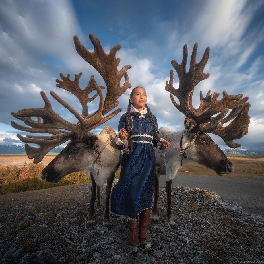 蒙古北部的驯鹿部落 摄影师Daniel Kordan