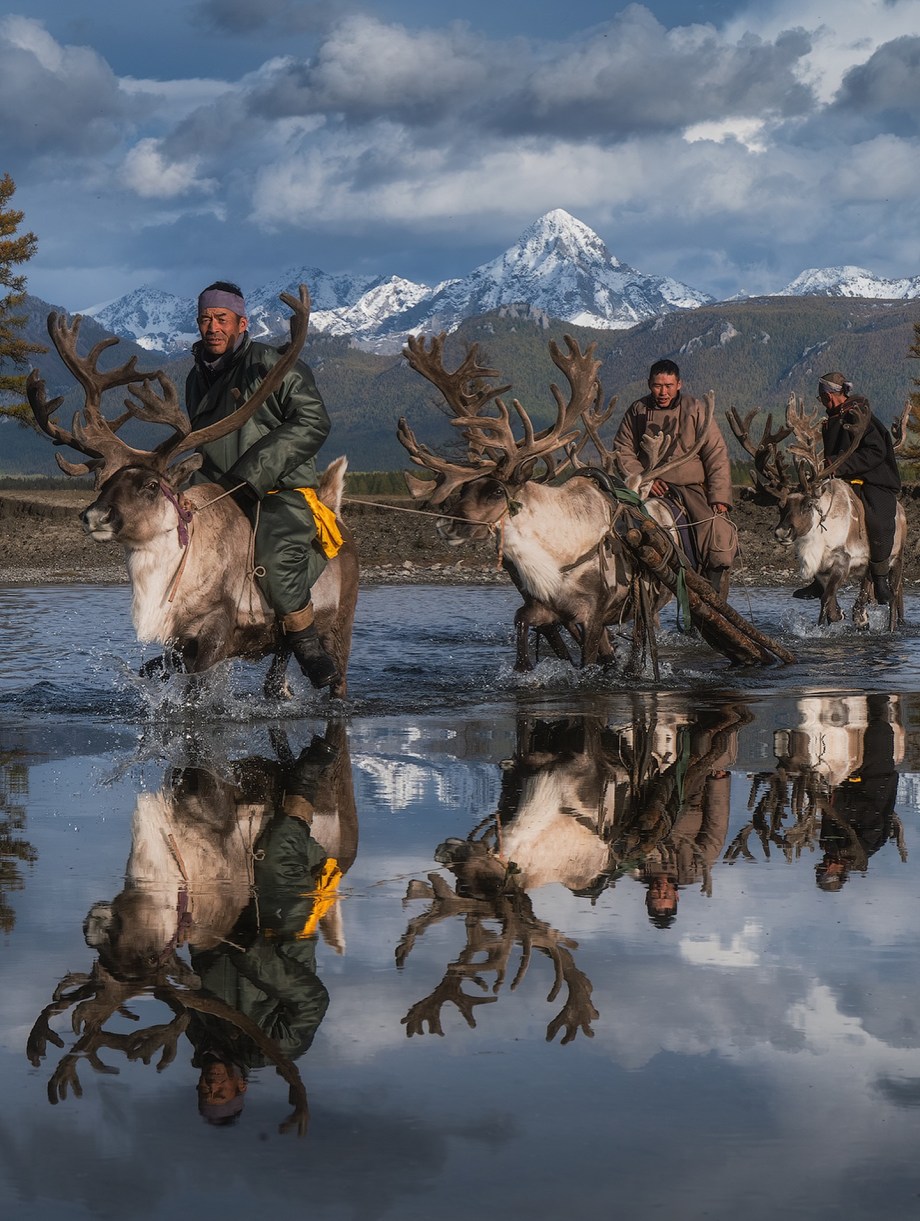蒙古北部的驯鹿部落 摄影师Daniel Kordan