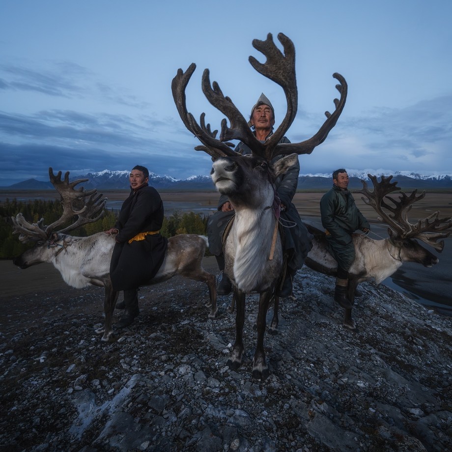 蒙古北部的驯鹿部落 摄影师Daniel Kordan
