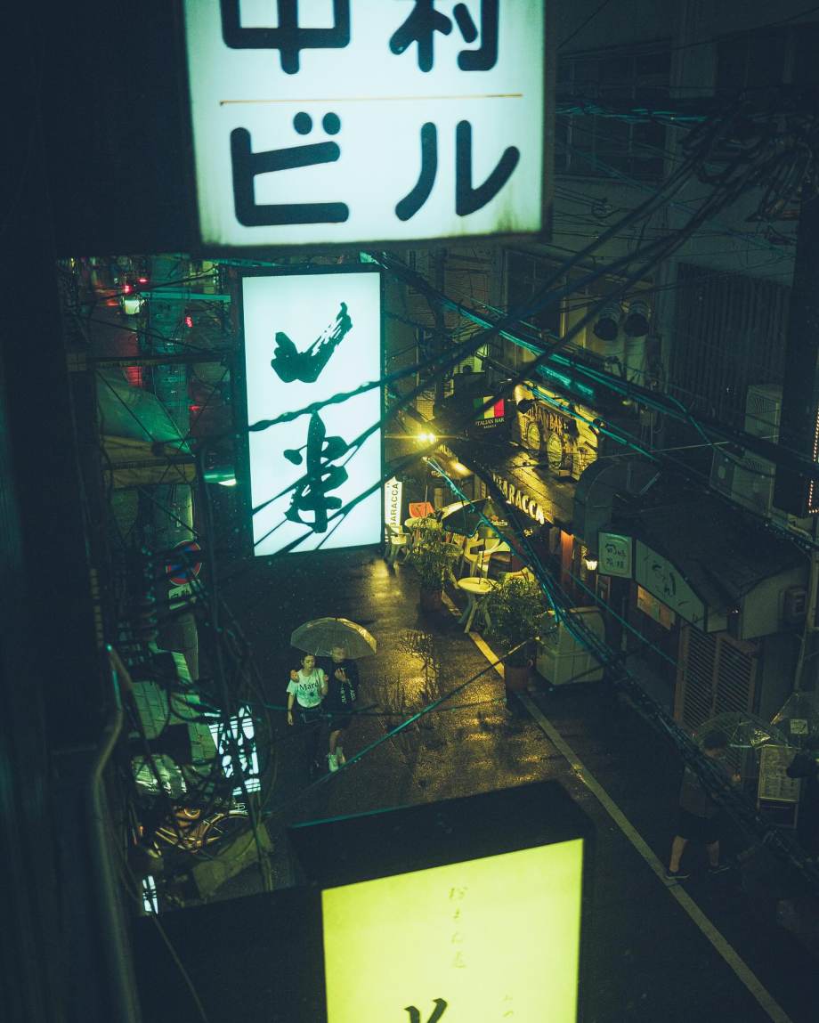 雨夜街头 | 摄影师Daiki Hosaka ​​​