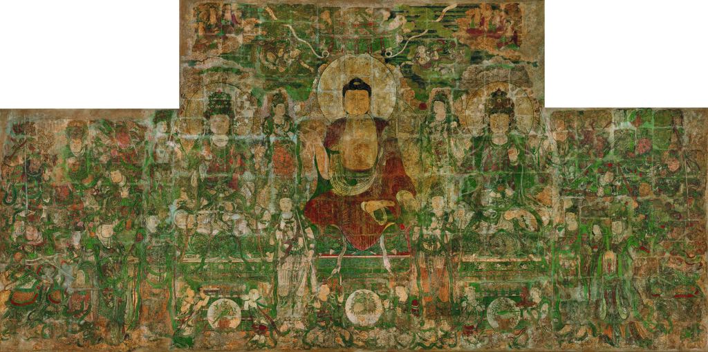 大都会艺术博物馆藏《药师佛佛会图》