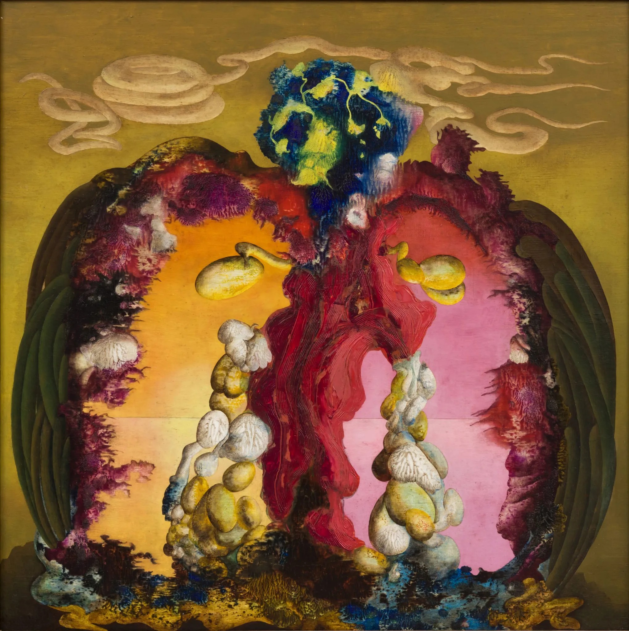 Ithell Colquhoun，“Gorgon” (1946) (© Spire Healthcare，© Noise Abatement Society，© Samaritans)
