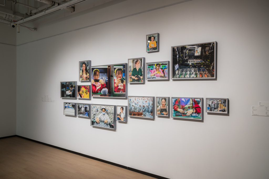 《生产线女工》 艺术微喷