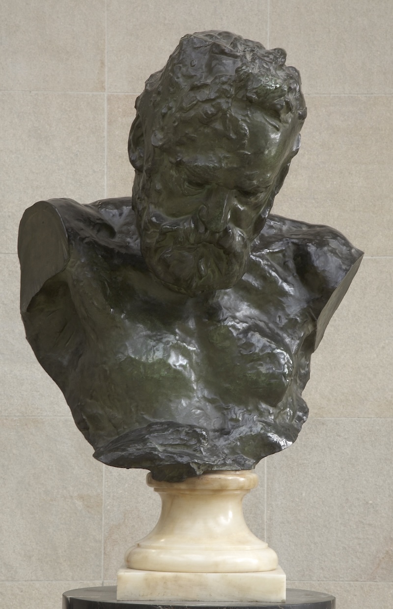 奥古斯特·罗丹《维克多·雨果》1897，青铜© photo : Musée d’Orsay，Dist. RMN-Grand Palais / Patrice Schmidt