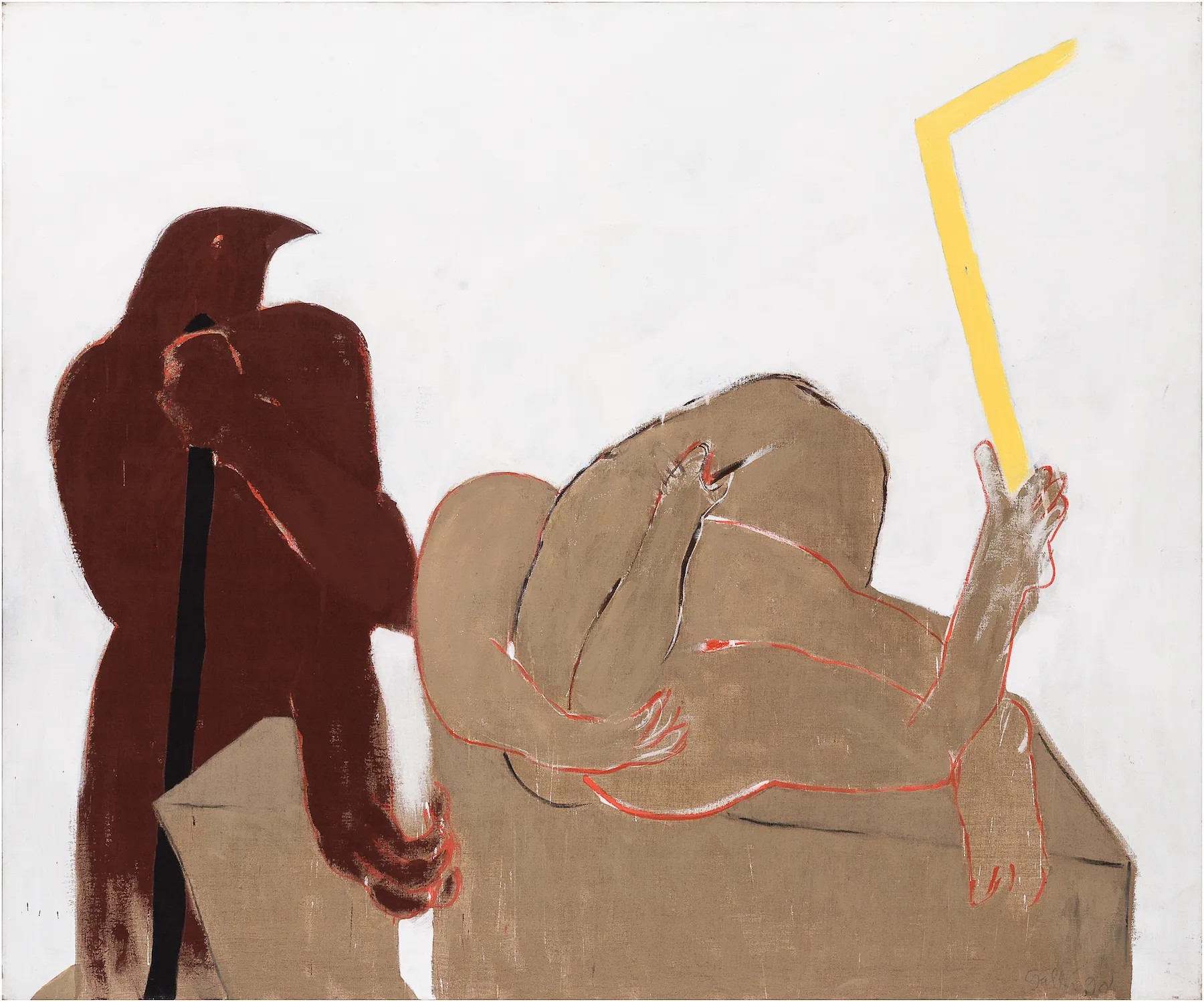 Galli，“Henker Joe” (1990) (all images courtesy the artist and Kraupa-Tuskany Zeidler)