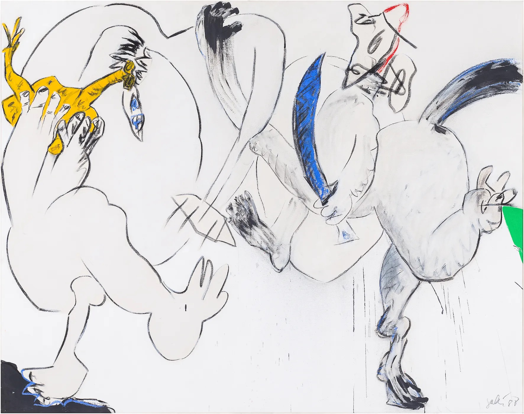 Galli，“o.T.，(750 Jahre Galerie Nothelfer)” (1988)