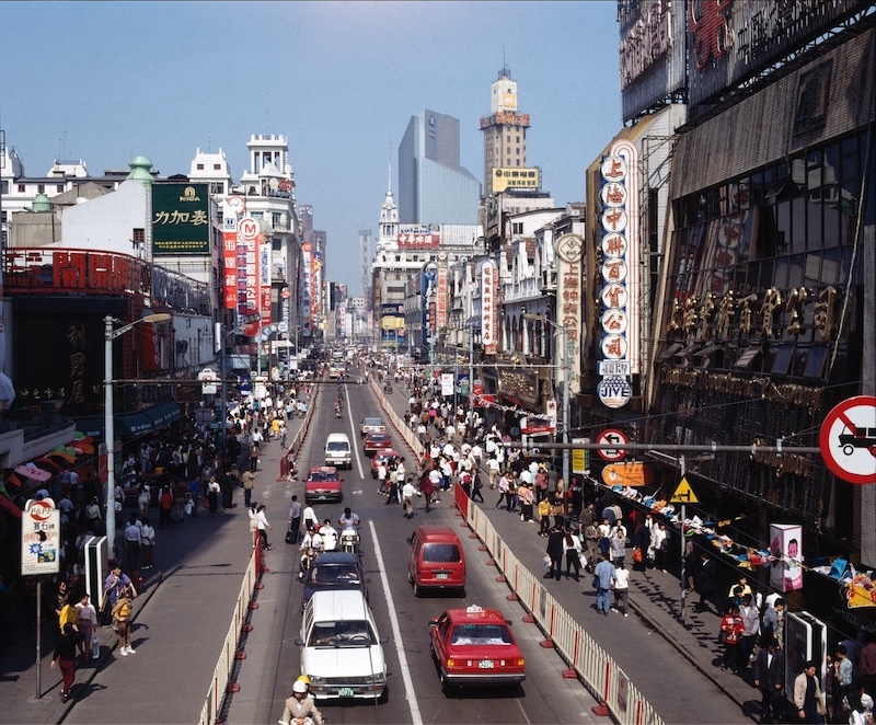 南京东路，1992年，陆杰